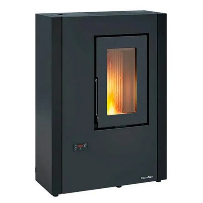 Extraflame Stufa pellet 7kW LUISELLA 5.0 Maxi WiFi Black Classe A - 2