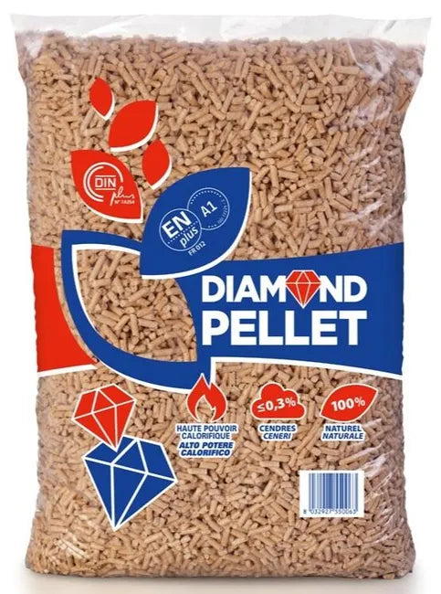 Pellet Diamond in abete ENplus A1 15 kg - 4