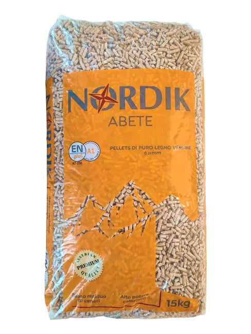 Pellet Nordik in abete ENplus A1 15 kg