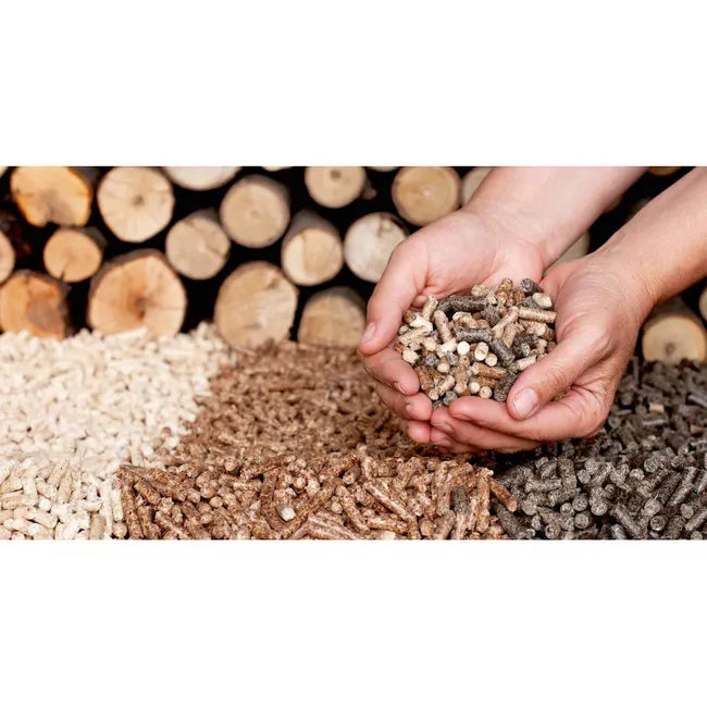 Pellet di legno 100% naturale per riscaldamento, 15 kg | 1 sacco da 15 kg | Combustibile ecologico | Energia rinnovabile - 2