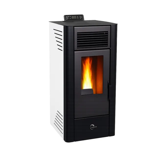 Stufa a pellet Anita 11,6 kW Bianco Sannover - 3