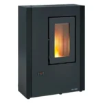 Extraflame Stufa pellet 7kW LUISELLA 5.0 Maxi WiFi Black Classe A
